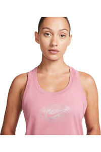 Nike camiseta tirantes fitness mujer DF TANK ONE SHINE vista detalle