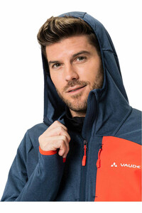 Vaude forro polar hombre MONVISO FLEECE JACKET II vista detalle