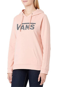 Vans sudadera mujer DROP V LOGO HOODIE vista frontal