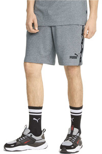 Puma bermudas hombre ESS+ Tape Shorts 9 vista frontal