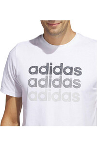 adidas camiseta manga corta hombre Multi Linear Sportswear Graphic de manga corta vista detalle