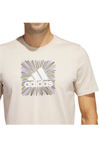 adidas camiseta manga corta hombre Sport Optimist 3 bandas Sportswear Graphic de manga corta vista detalle