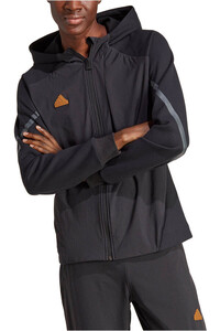 adidas sudadera hombre Designed 4 Gameday Premium Full-Zip vista frontal