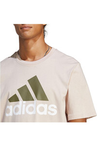 adidas camiseta manga corta hombre Essentials Single Big Logo vista detalle