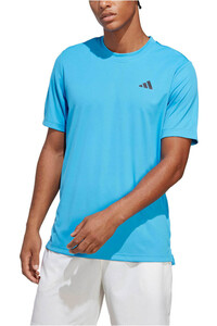 adidas camiseta tenis manga corta hombre Club Tennis vista frontal