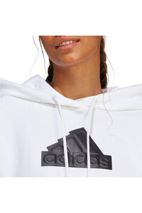 adidas sudadera mujer Future Icons Badge of Sport vista detalle