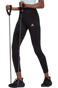 adidas pantalones y mallas largas fitness mujer 7/8 AEROKNIT Sports vista frontal