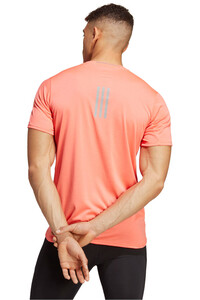 adidas camiseta técnica manga corta hombre Designed 4 Running vista trasera