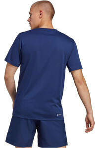 adidas camiseta fitness hombre Train Essentials Comfort Training vista trasera