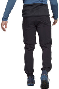 adidas pantalón montaña hombre Terrex Utilitas Hiking Zip-Off vista trasera