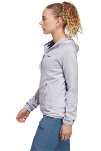 adidas forro polar mujer Terrex Tech Fleece Lite Hiking con capucha 04