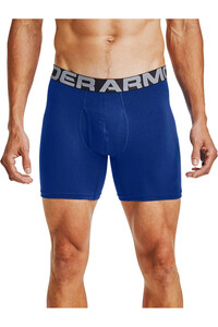 Under Armour boxer UA Charged Cotton 6in 3 Pack vista frontal