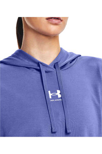 Under Armour sudadera mujer Rival Terry Hoodie vista detalle