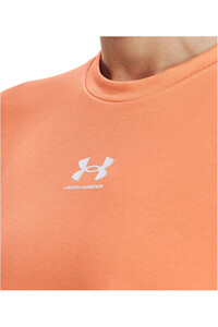 Under Armour sudadera mujer Rival Terry Crew vista detalle