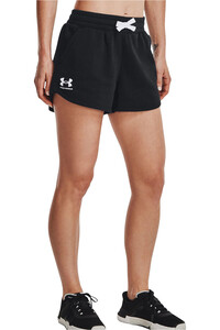 Under Armour bermuda mujer Rival Fleece Short vista frontal