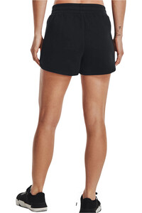 Under Armour bermuda mujer Rival Fleece Short vista trasera