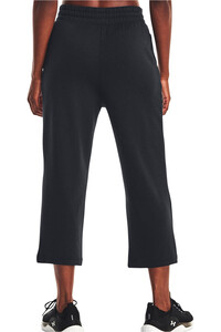 Under Armour pantalón mujer UA Rival Terry Flare Crop vista trasera