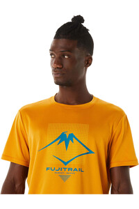 Asics camisetas trail running manga corta hombre FUJITRAIL LOGO SS TOP 03