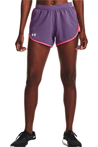 Under Armour pantalón running mujer UA Fly By Elite 3 Short vista frontal