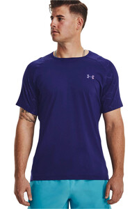 Under Armour camiseta fitness hombre UA Rush Emboss SS vista frontal