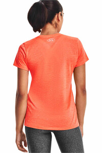 Under Armour camisetas fitness mujer Tech SSV - Twist vista trasera