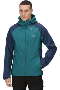 Regatta chaqueta impermeable hombre BRITEDALE vista frontal