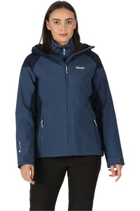 Regatta chaqueta impermeable insulada mujer WENTWOOD VII vista frontal