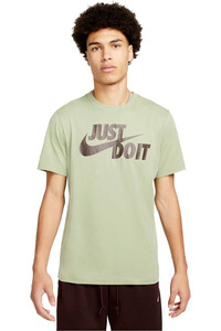 Nike camiseta manga corta hombre M NSW TEE JUST DO IT SWOOSH vista frontal