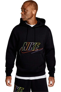 Nike sudadera hombre M NK CLUB+ BB PO HOODIE MCF vista frontal