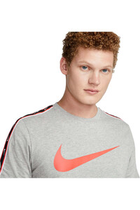 Nike camiseta manga corta hombre M NSW REPEAT SW SS TEE vista detalle