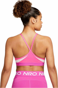 Nike sujetadores deportivos W NK DF INDY V-NECK BRA vista trasera