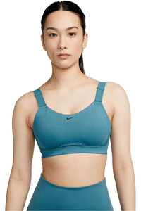 Nike sujetadores deportivos W NK DF ALPHA BRA vista frontal