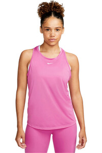 Nike camiseta tirantes fitness mujer W NK ONE DF STD TANK vista frontal