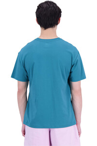 New Balance camiseta manga corta hombre Uni-ssentials Cotton Tee vista trasera