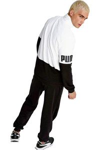 Puma chándal hombre PUMA POWER Sweat Sui vista trasera