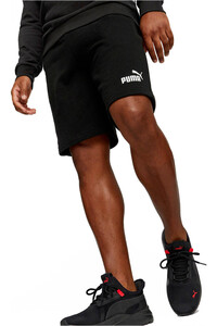 Puma bermudas hombre ESS ELEVATED Shorts vista frontal