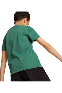 Puma camiseta manga corta niño X_ESS+ 2 Col Logo Tee B vista trasera