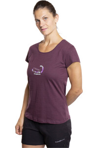 Trango camiseta montaña manga corta mujer CAMISETA LORTE vista frontal