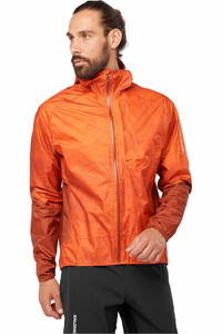 Salomon CHAQUETA TRAIL RUNNING HOMBRE BONATTI WP JACKET M vista frontal