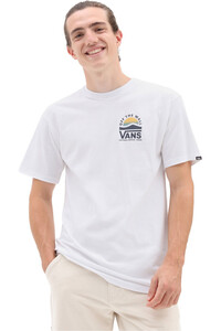 Vans camiseta manga corta hombre SIDESET-B vista frontal