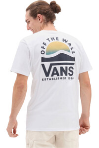 Vans camiseta manga corta hombre SIDESET-B vista trasera