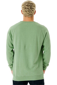 Rip Curl sudadera hombre SWC RAILS CREW vista trasera