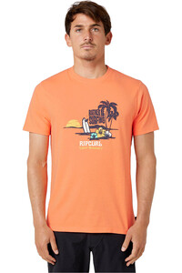 Rip Curl camiseta manga corta hombre FRAMED TEE vista frontal