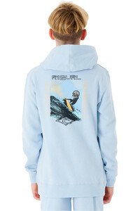 Rip Curl sudadera niño TUBE HEADS SURF HOOD -BOY vista trasera