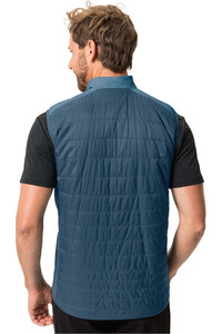 Vaude chaleco polar hombre Men's Freney Hybrid Vest III vista trasera