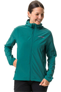 Vaude chaqueta softshell mujer Women's Moab Jacket IV vista frontal