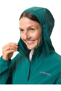 Vaude chaqueta softshell mujer Women's Moab Jacket IV vista detalle