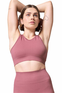 Casall Sujetador Yoga CasallBlock Seamless Sport Top vista frontal