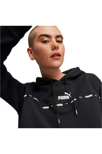 Puma sudadera mujer Puma Power Tape Hood vista detalle