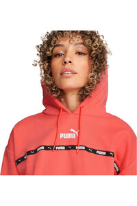 Puma sudadera mujer Puma Power Tape Hood vista detalle